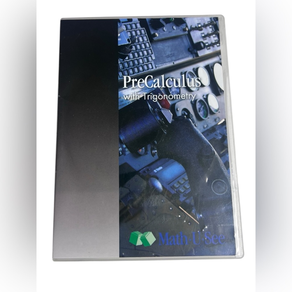 Pre-Calculus with Trigonometry by Math-U-See DVD 2009 30 Lessons Like New - Picture 2 of 8
